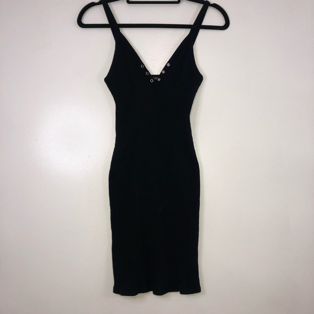 ❌SOLD❌All black bodycon dress